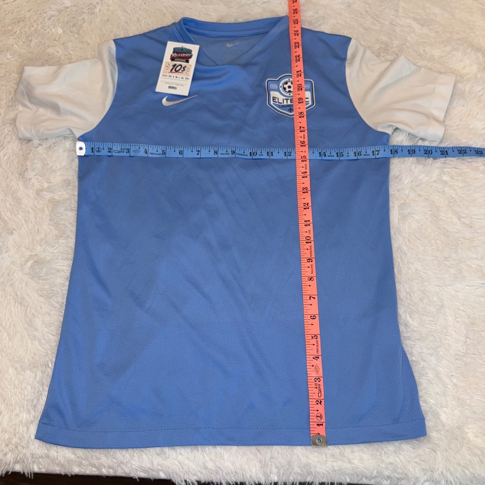 Nike Soccer Jersey Kids XL Blue Excellent Elite FC Louisville Dri-FIT 66 - Picture 4 of 5